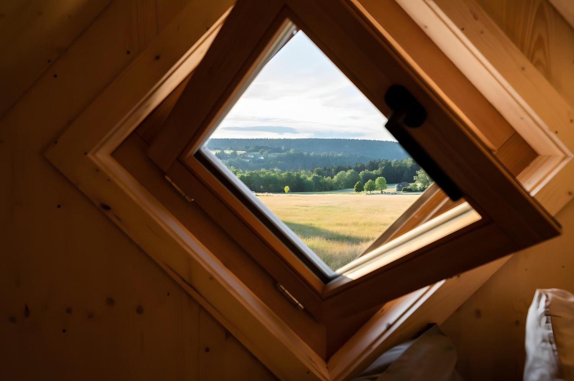 Tiny Houses der Dorfscheune Bieselsberg Exterior foto
