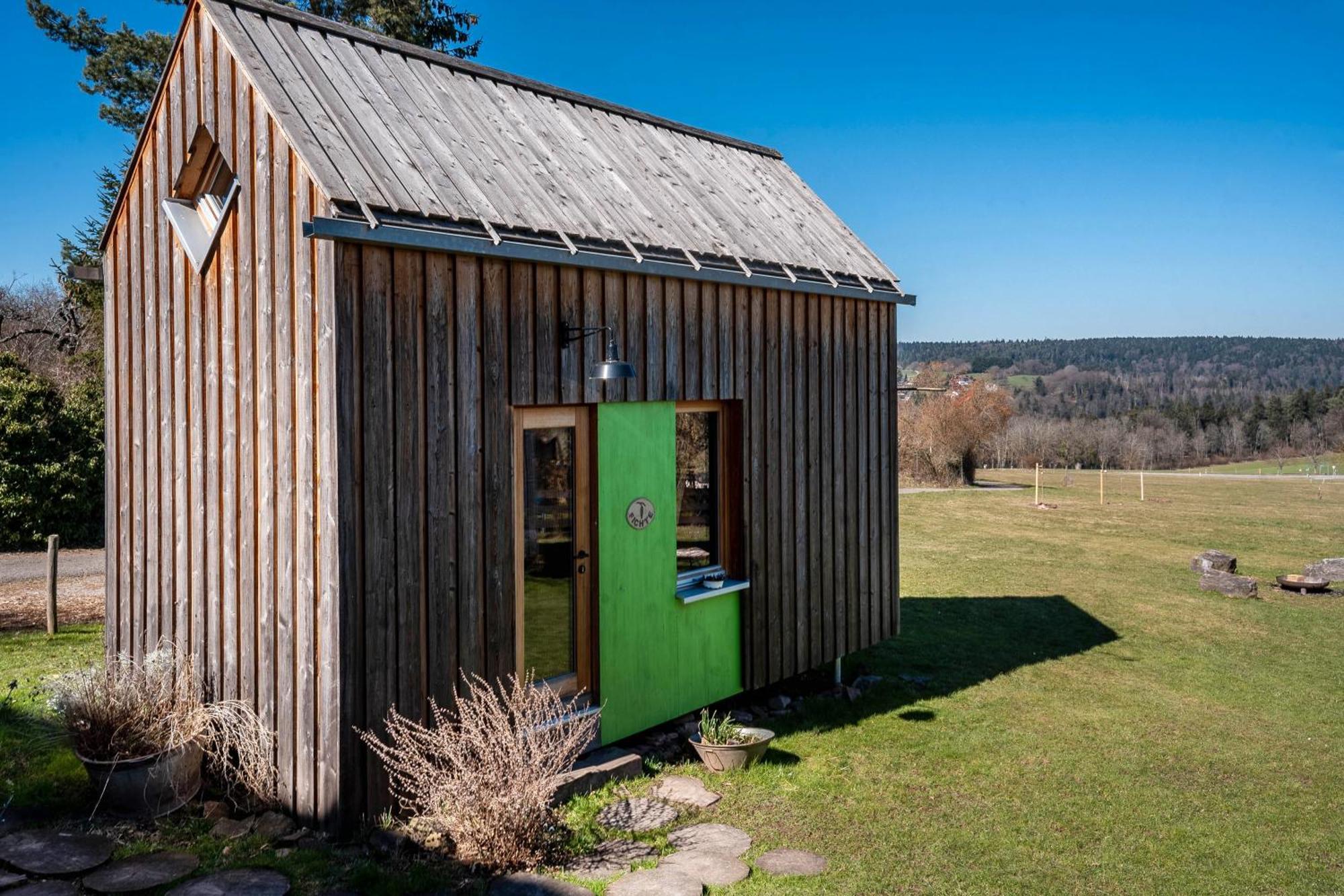 Tiny Houses der Dorfscheune Bieselsberg Exterior foto
