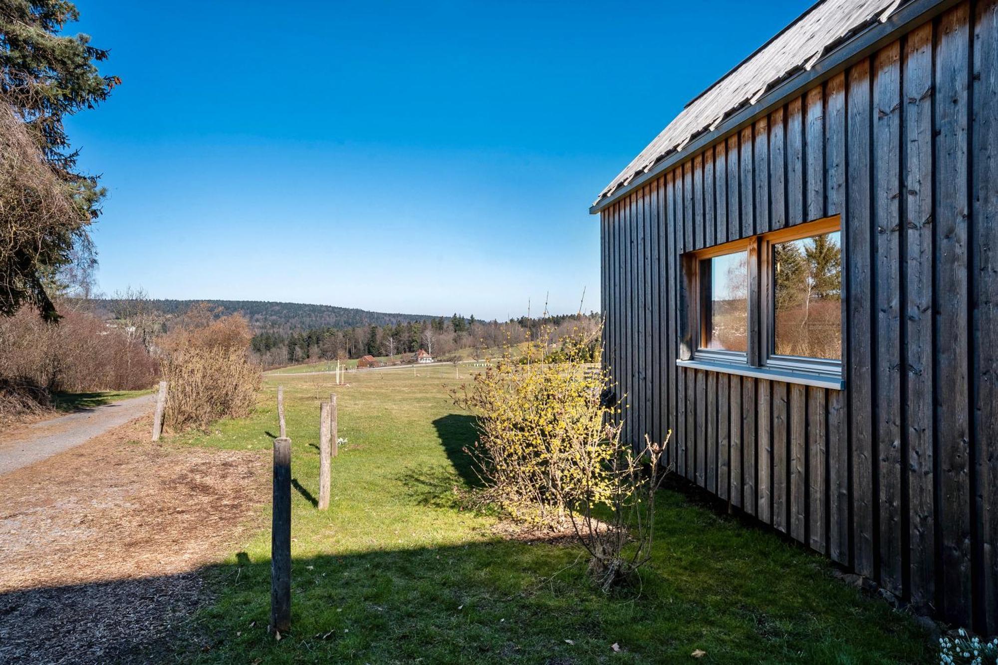 Tiny Houses der Dorfscheune Bieselsberg Exterior foto