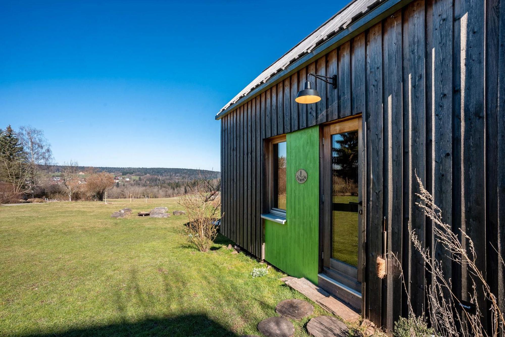 Tiny Houses der Dorfscheune Bieselsberg Exterior foto