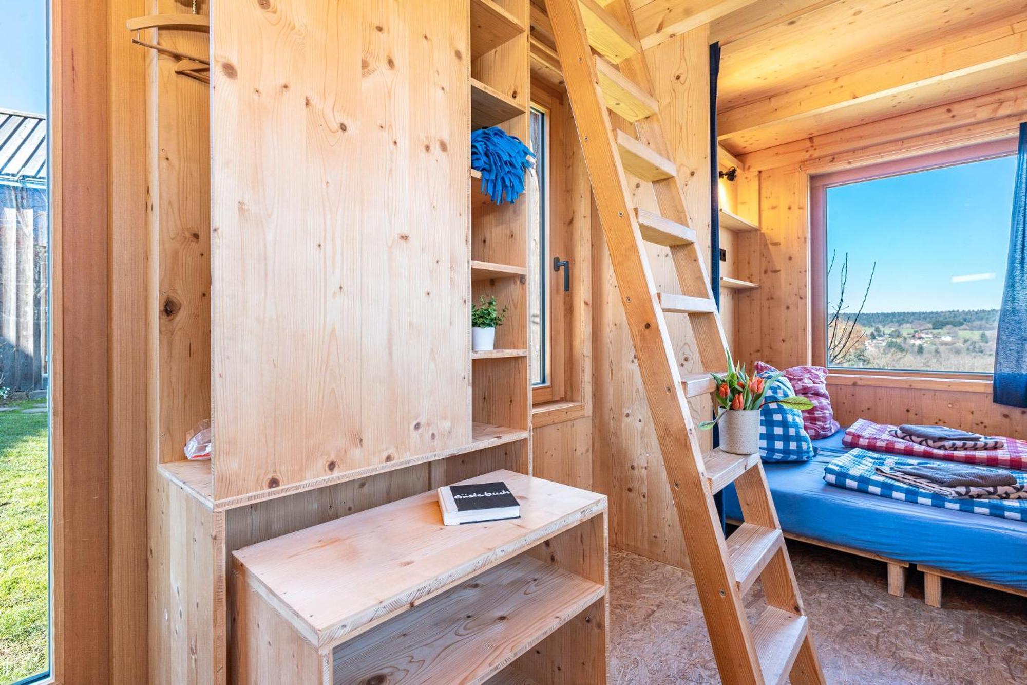 Tiny Houses der Dorfscheune Bieselsberg Exterior foto