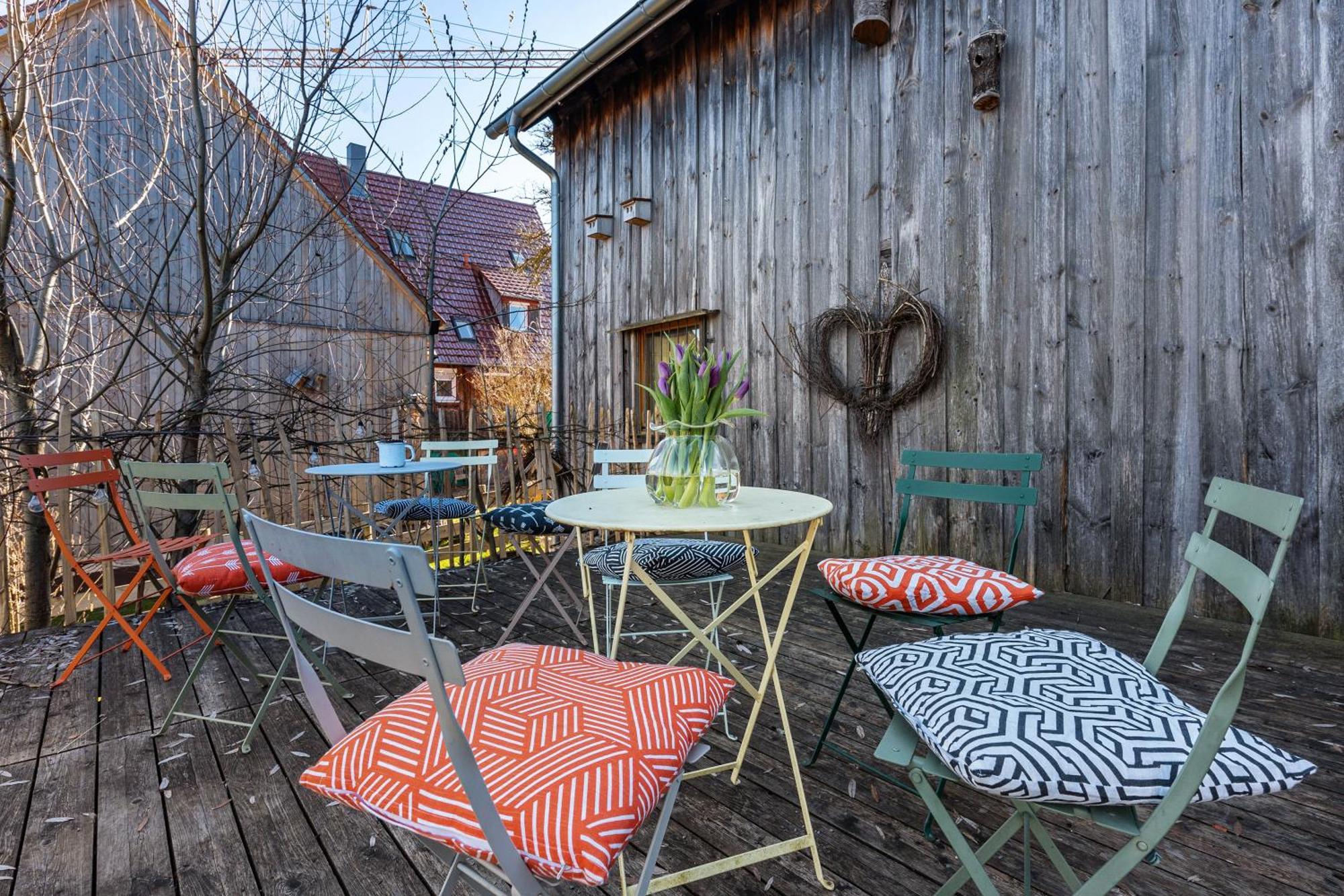 Tiny Houses der Dorfscheune Bieselsberg Exterior foto
