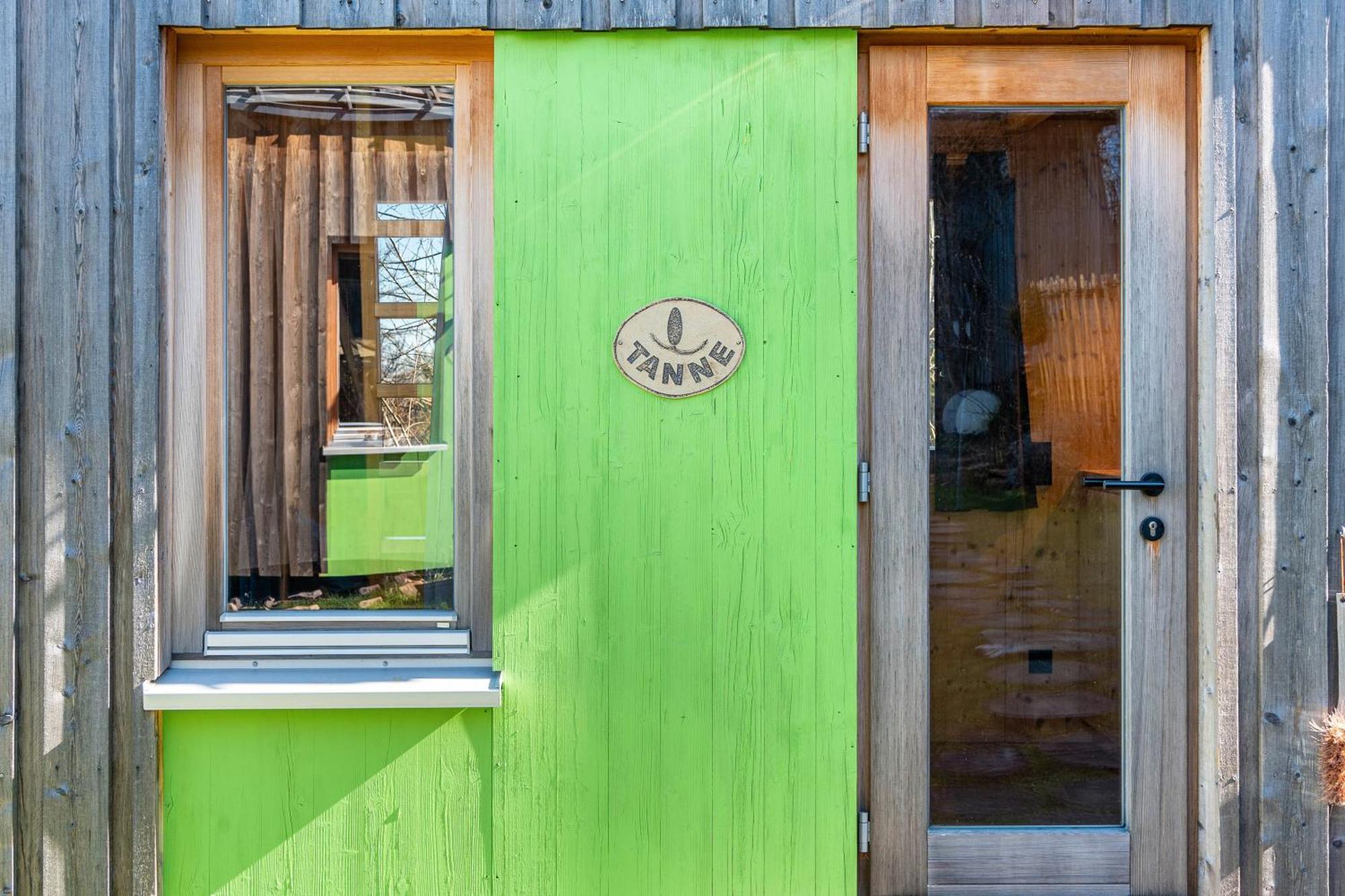 Tiny Houses der Dorfscheune Bieselsberg Exterior foto