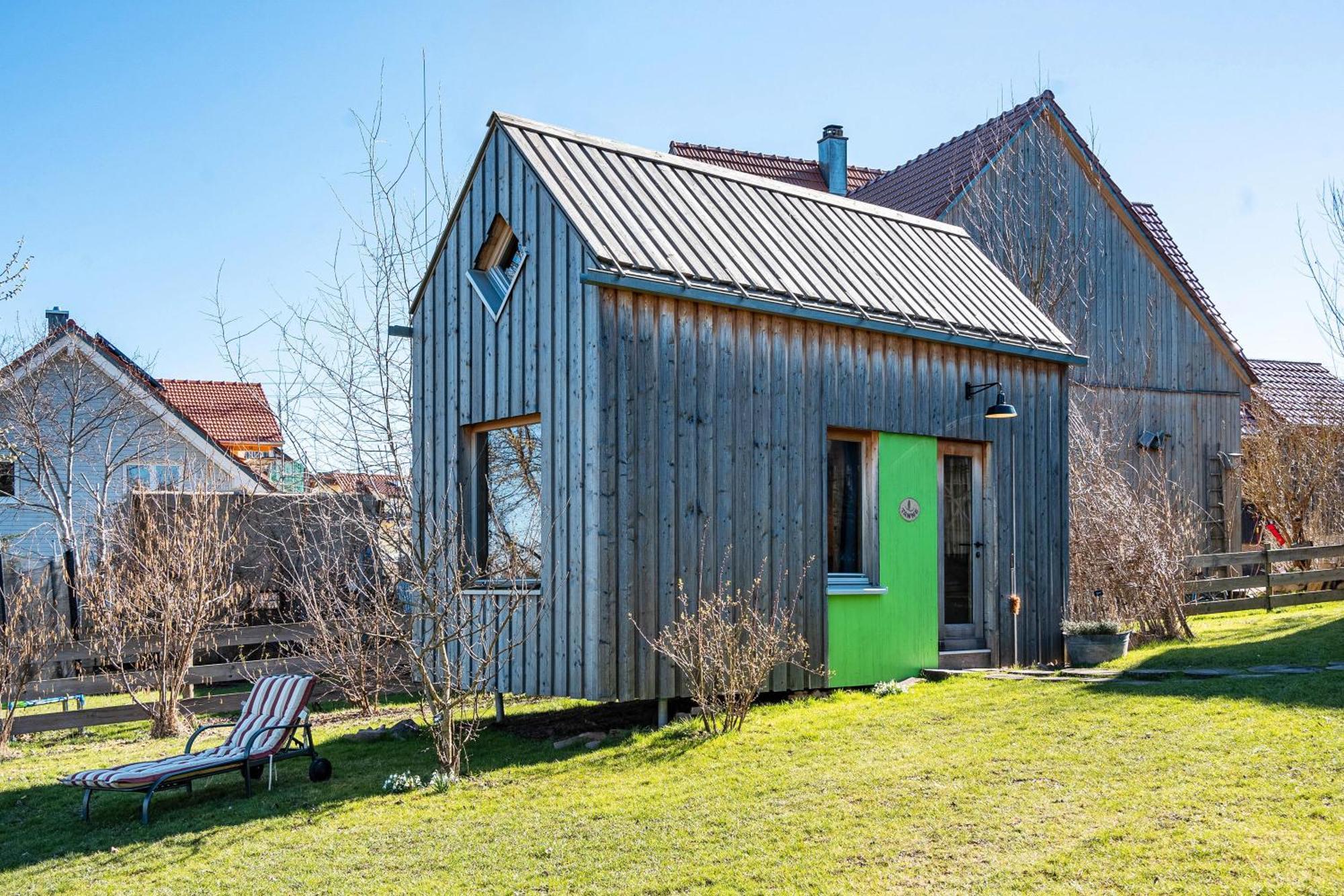 Tiny Houses der Dorfscheune Bieselsberg Exterior foto