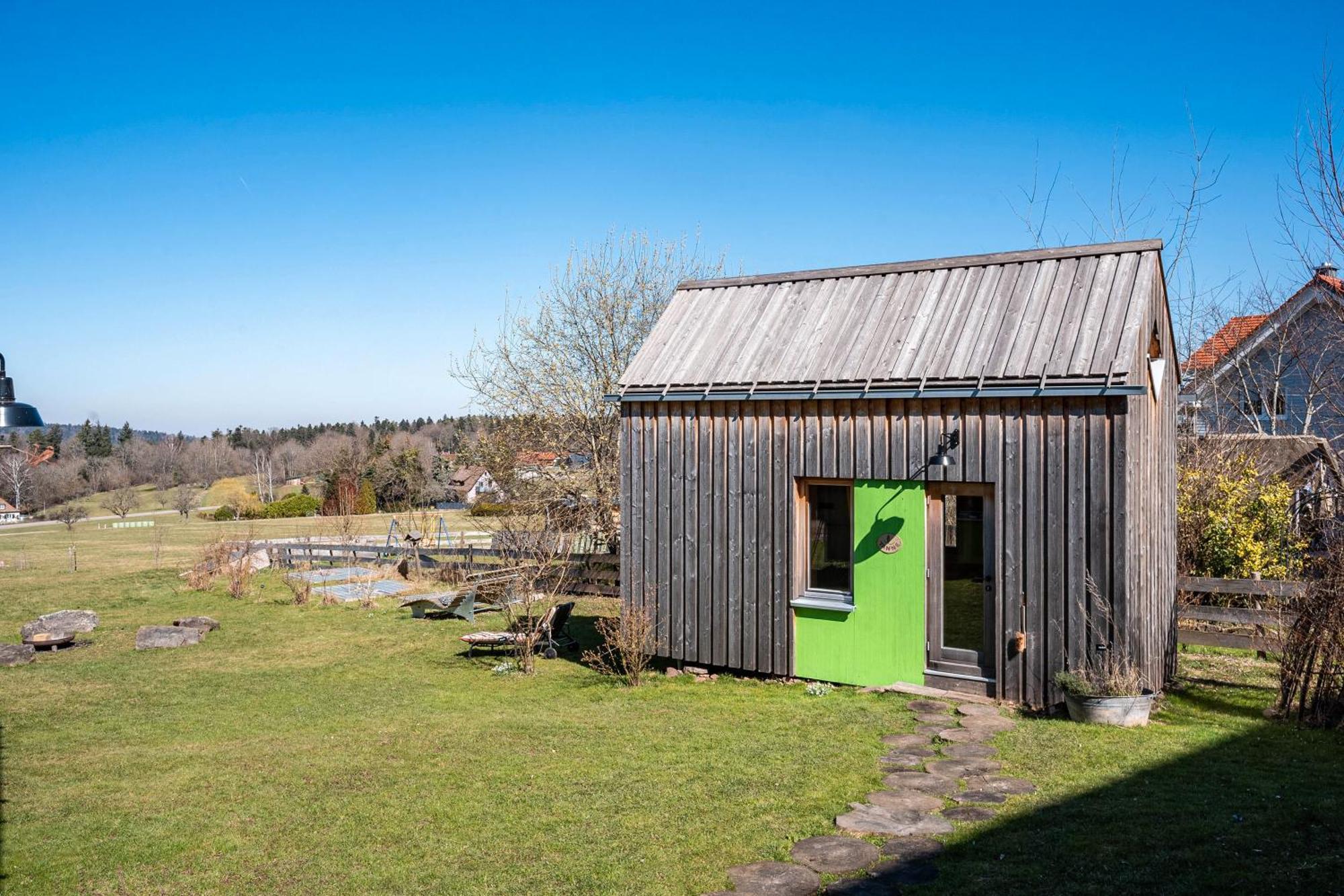 Tiny Houses der Dorfscheune Bieselsberg Exterior foto