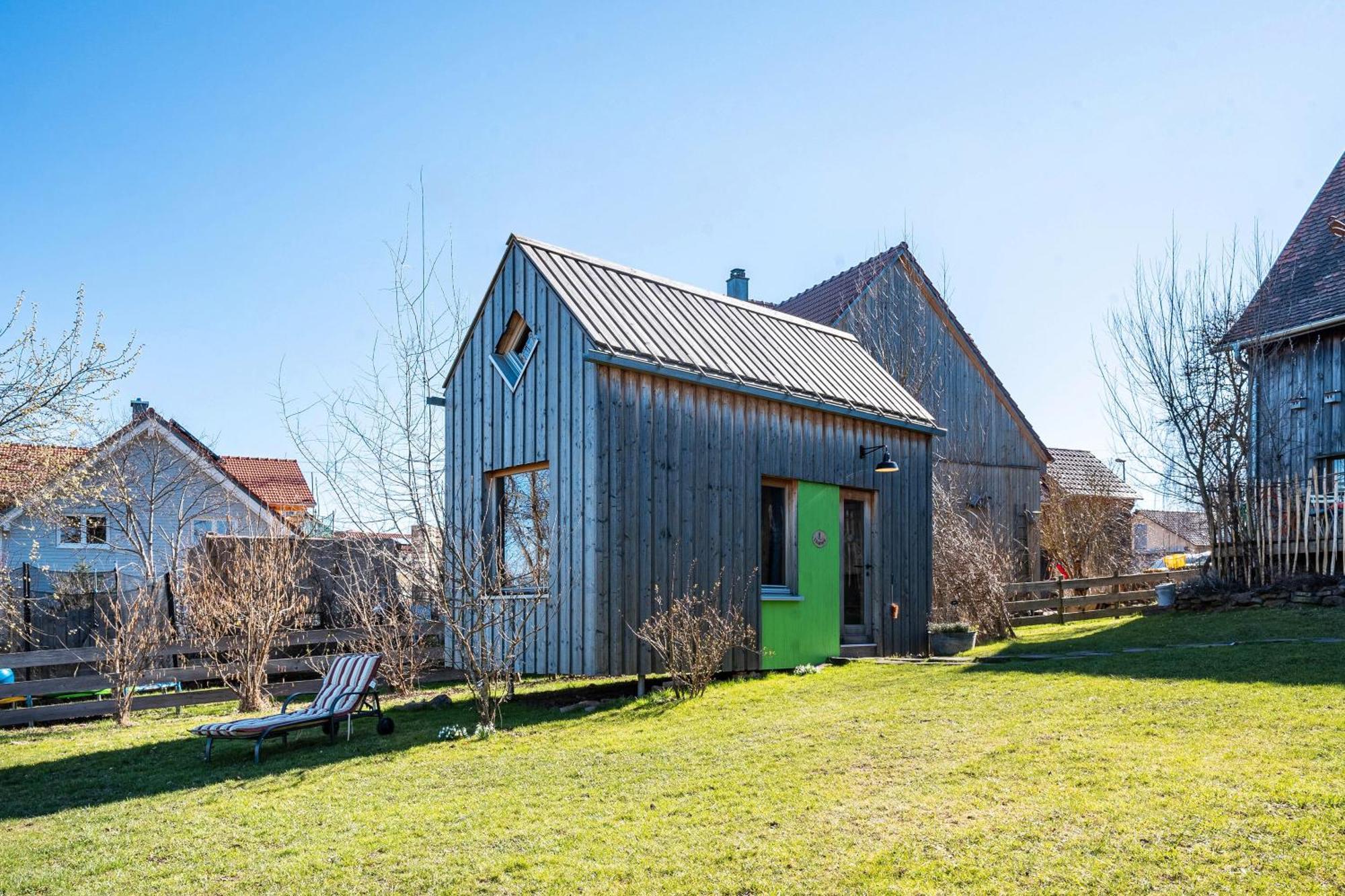 Tiny Houses der Dorfscheune Bieselsberg Exterior foto