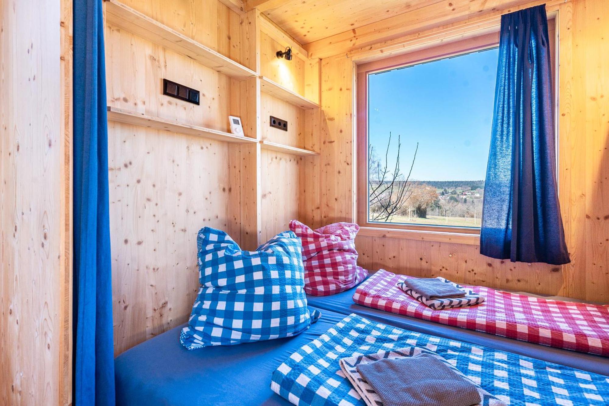 Tiny Houses der Dorfscheune Bieselsberg Exterior foto